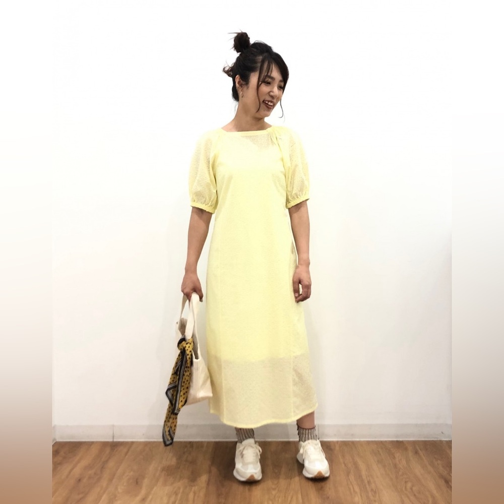 Uniqlo Yellow Dress